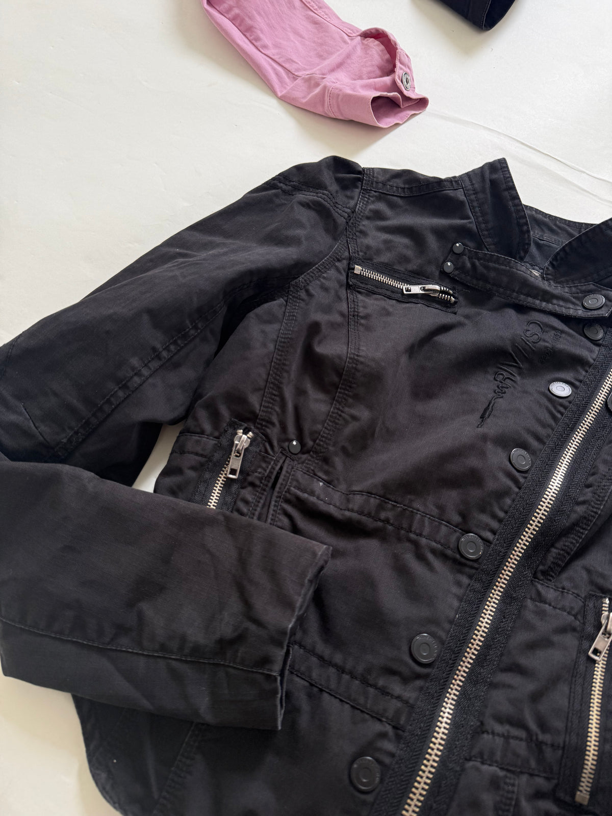 Asymmetric Utility Corset Jacket (UK10)