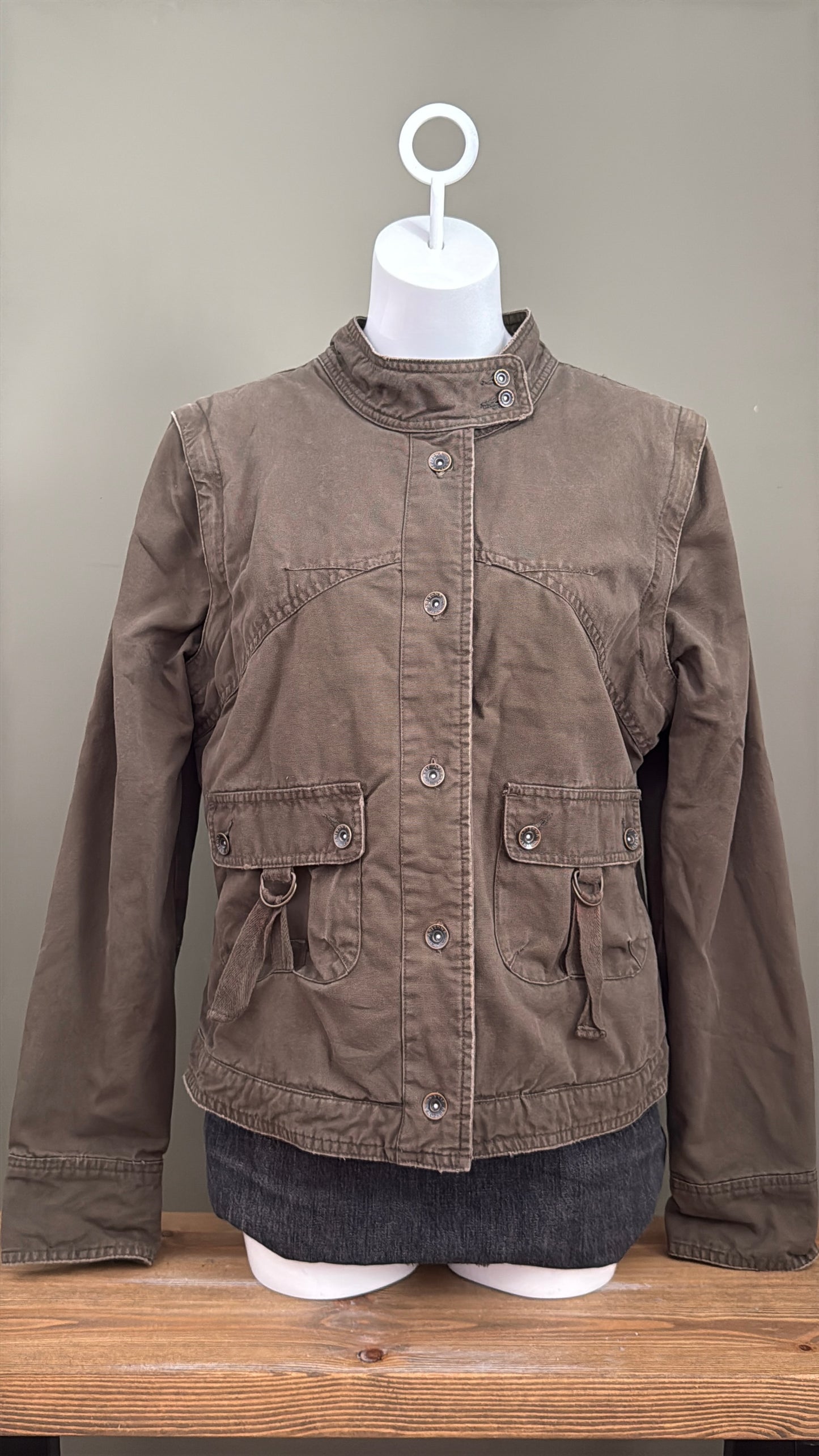 Khaki Corset Jacket (XL)