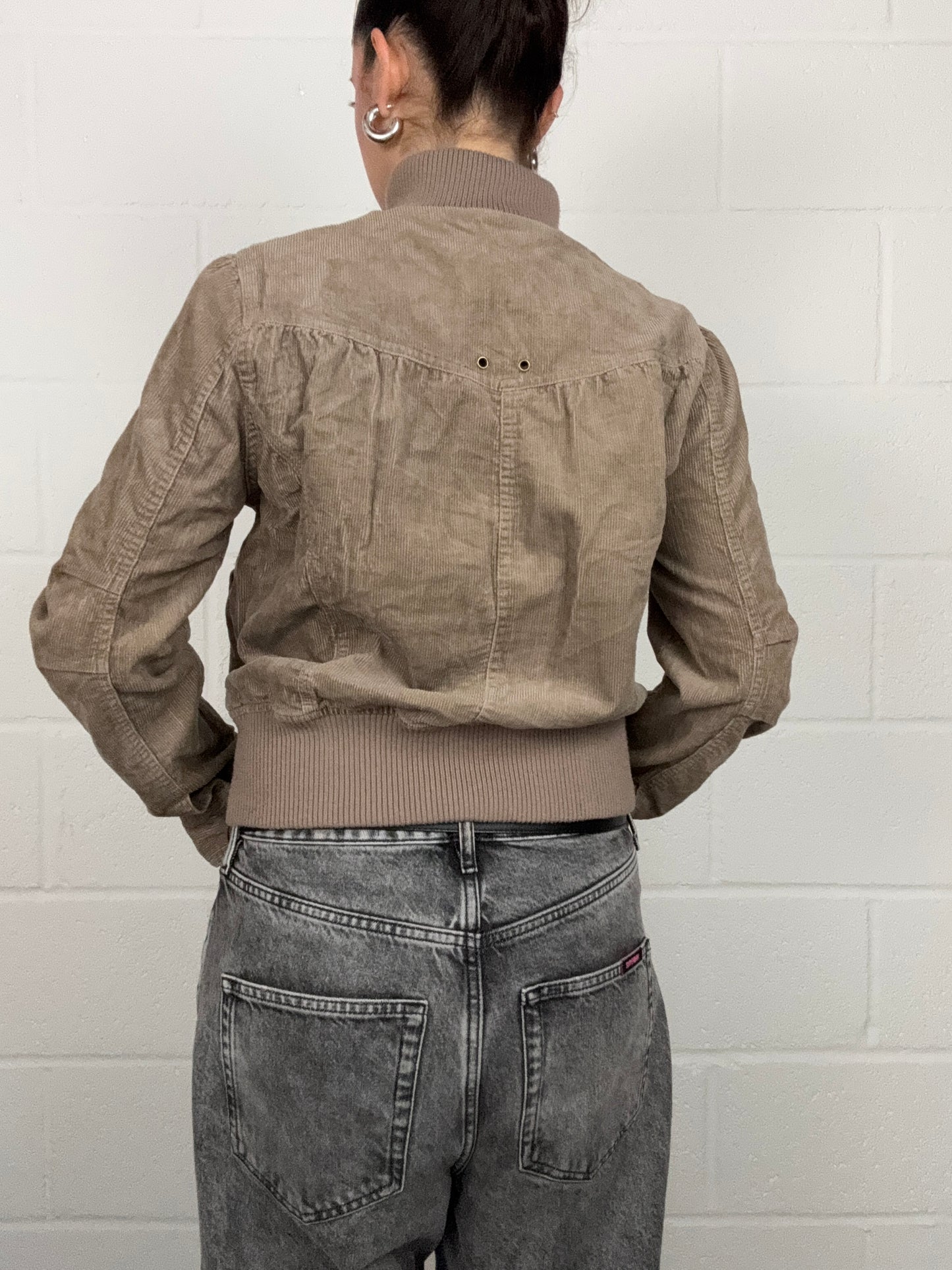 Corduroy Bomber Jacket (UK14)