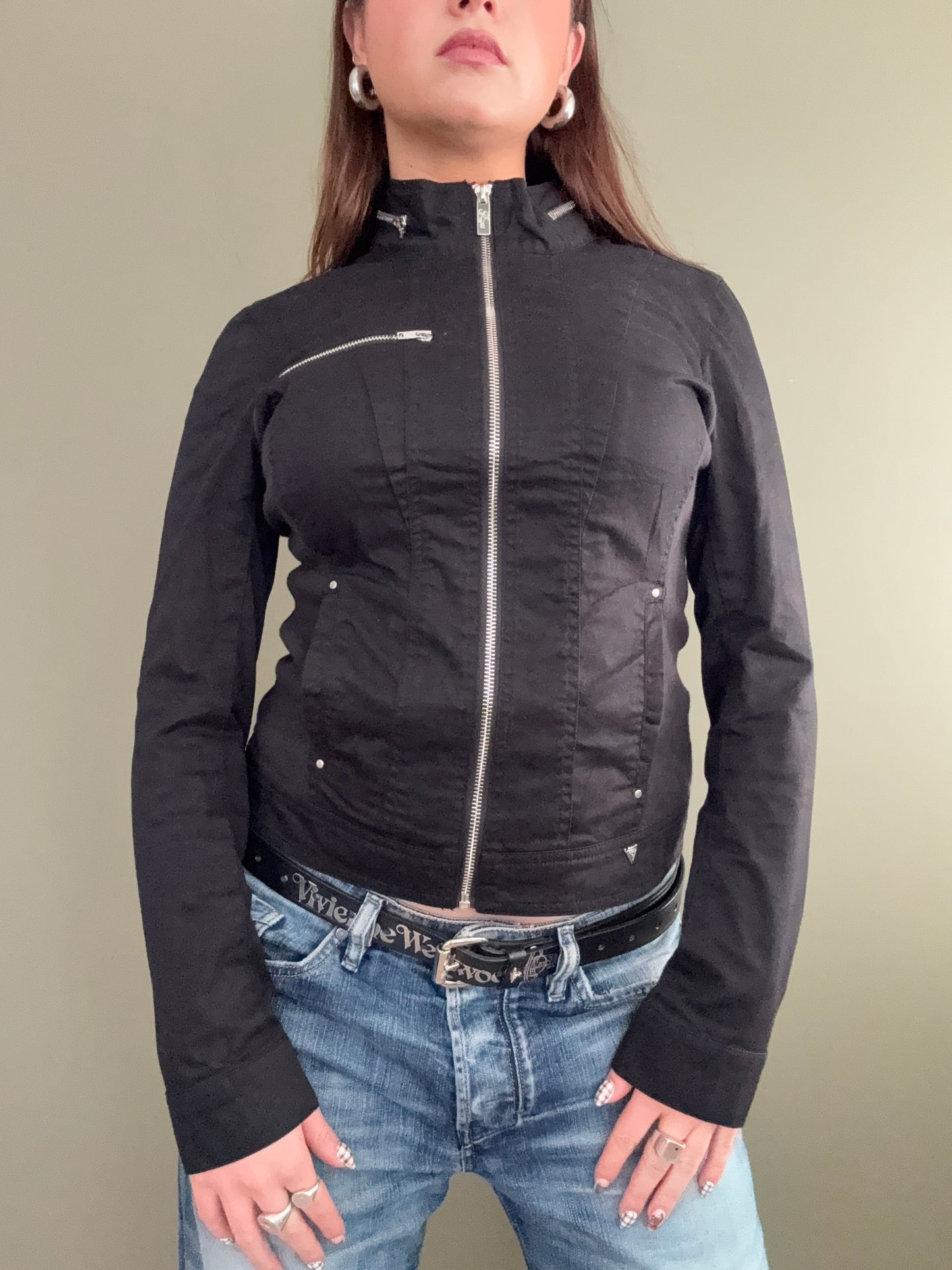 Guess Lightweight Fitted Jacket (S)