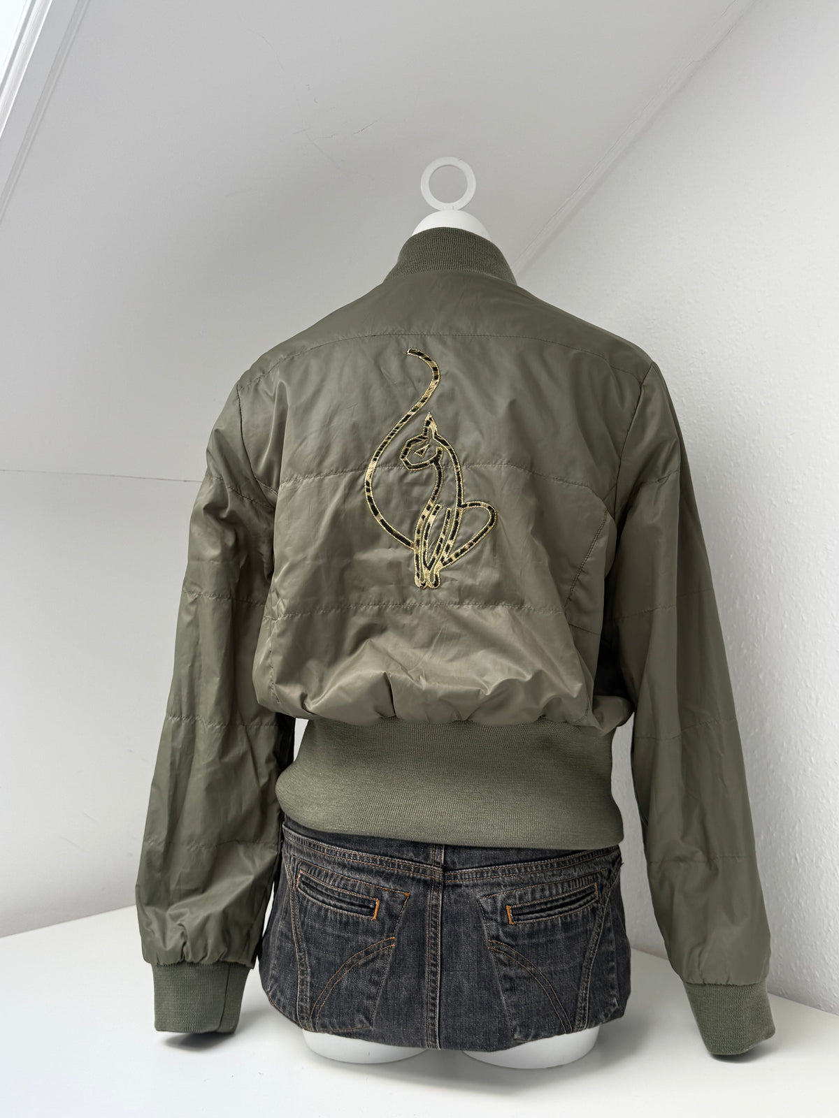 Baby Phat Reversible Bomber Jacket (XL)
