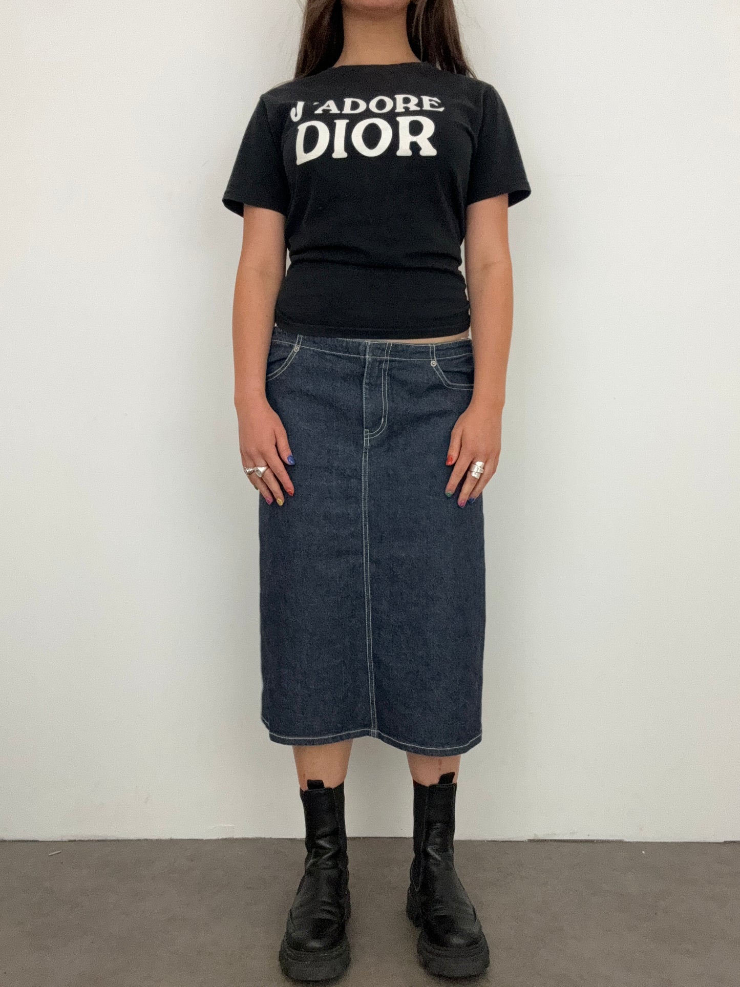 DKNY Denim Skirt