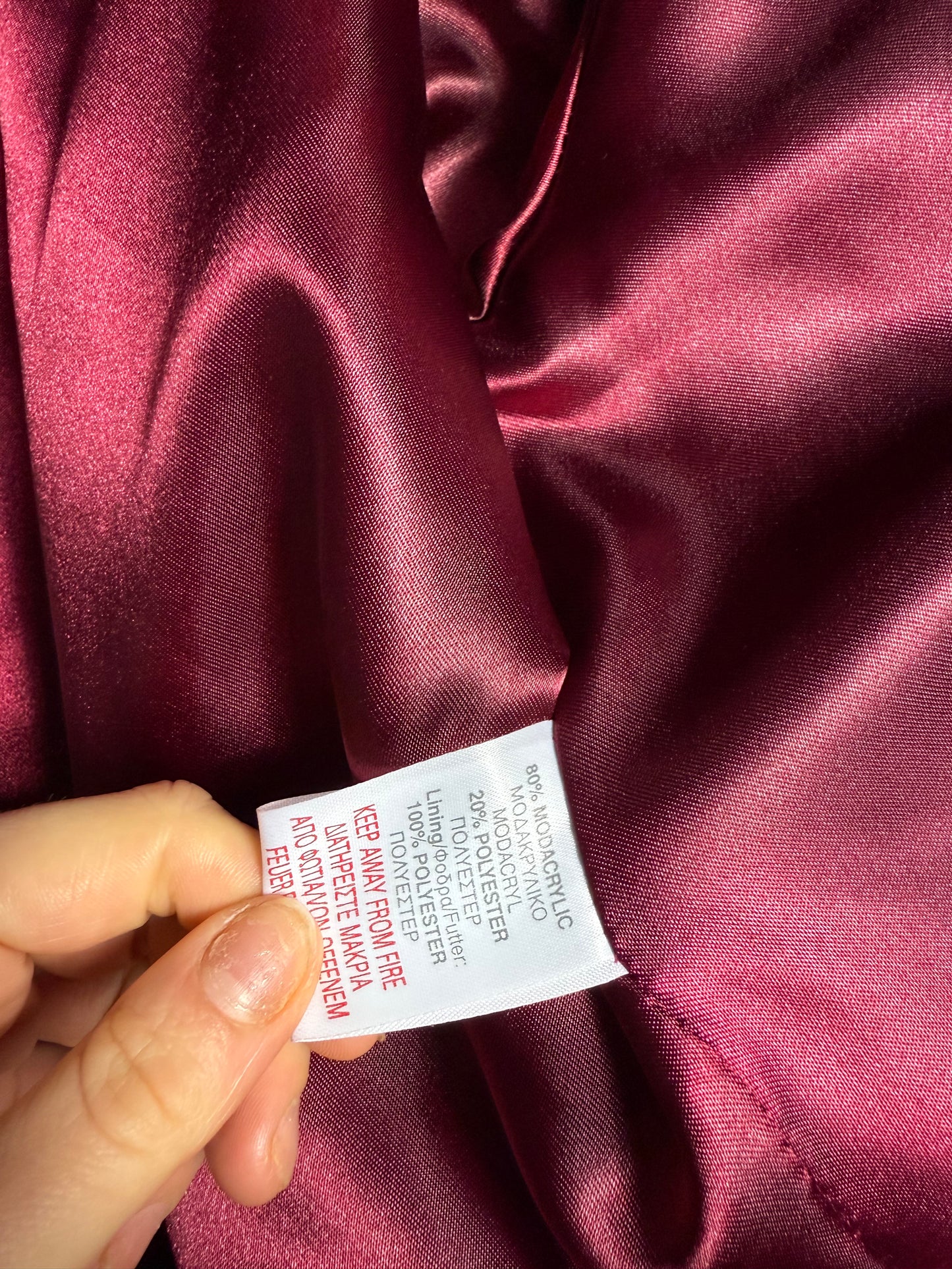 Faux Fur Jacket (UK8)