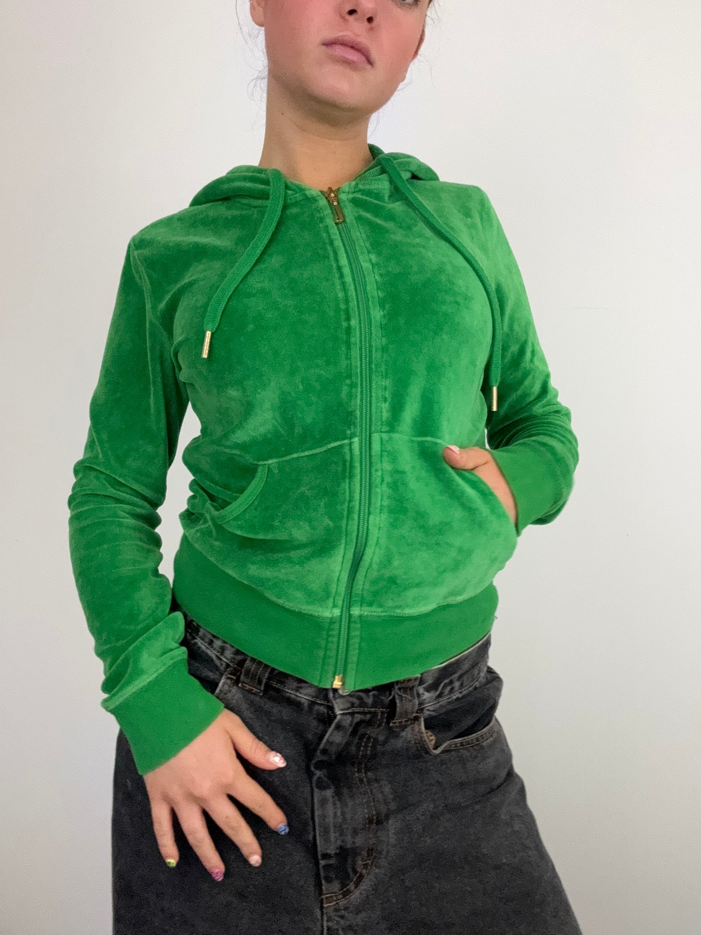 Juicy Couture Green Hoodie