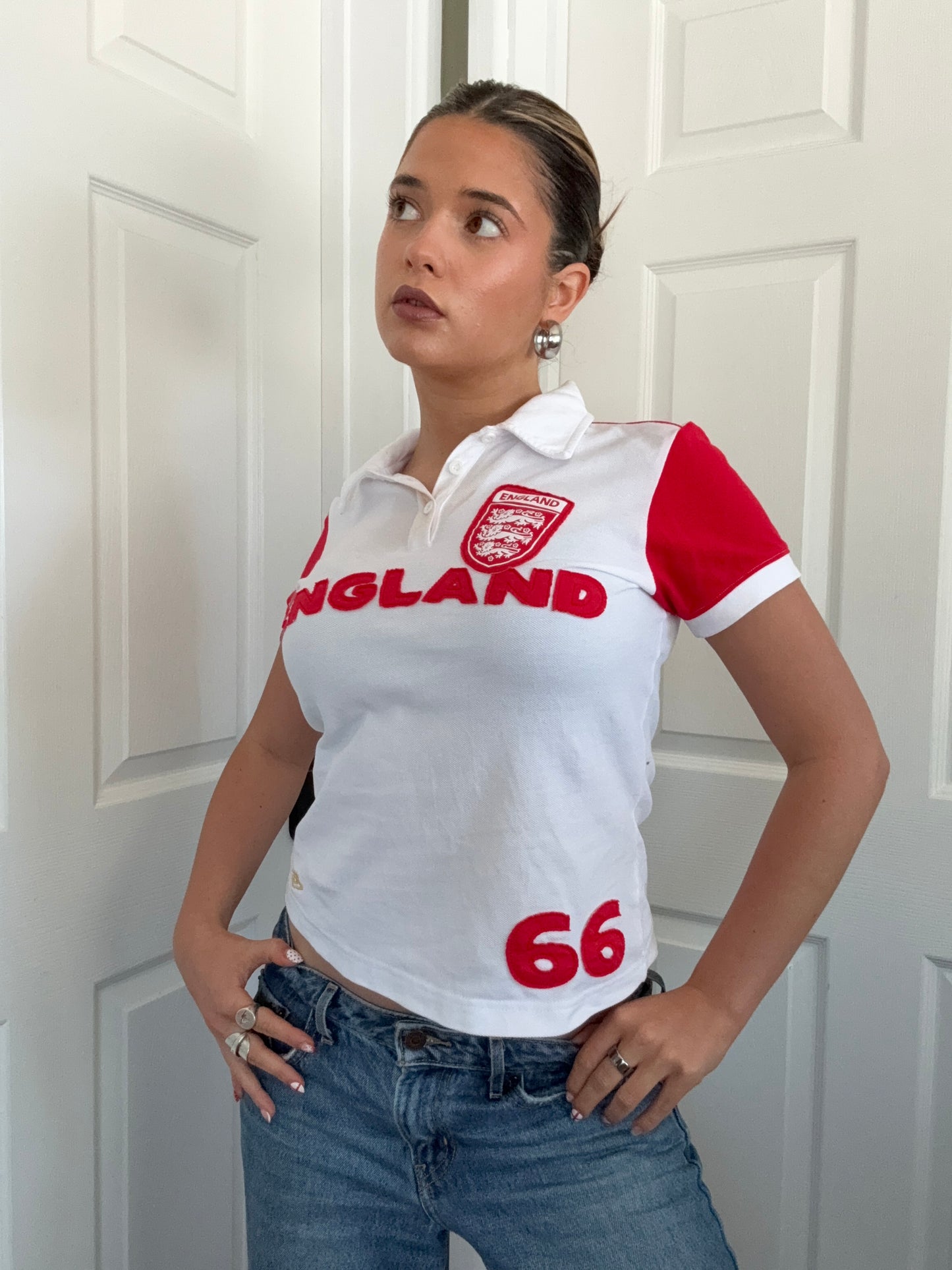 Vintage England Polo Shirt (UK12)