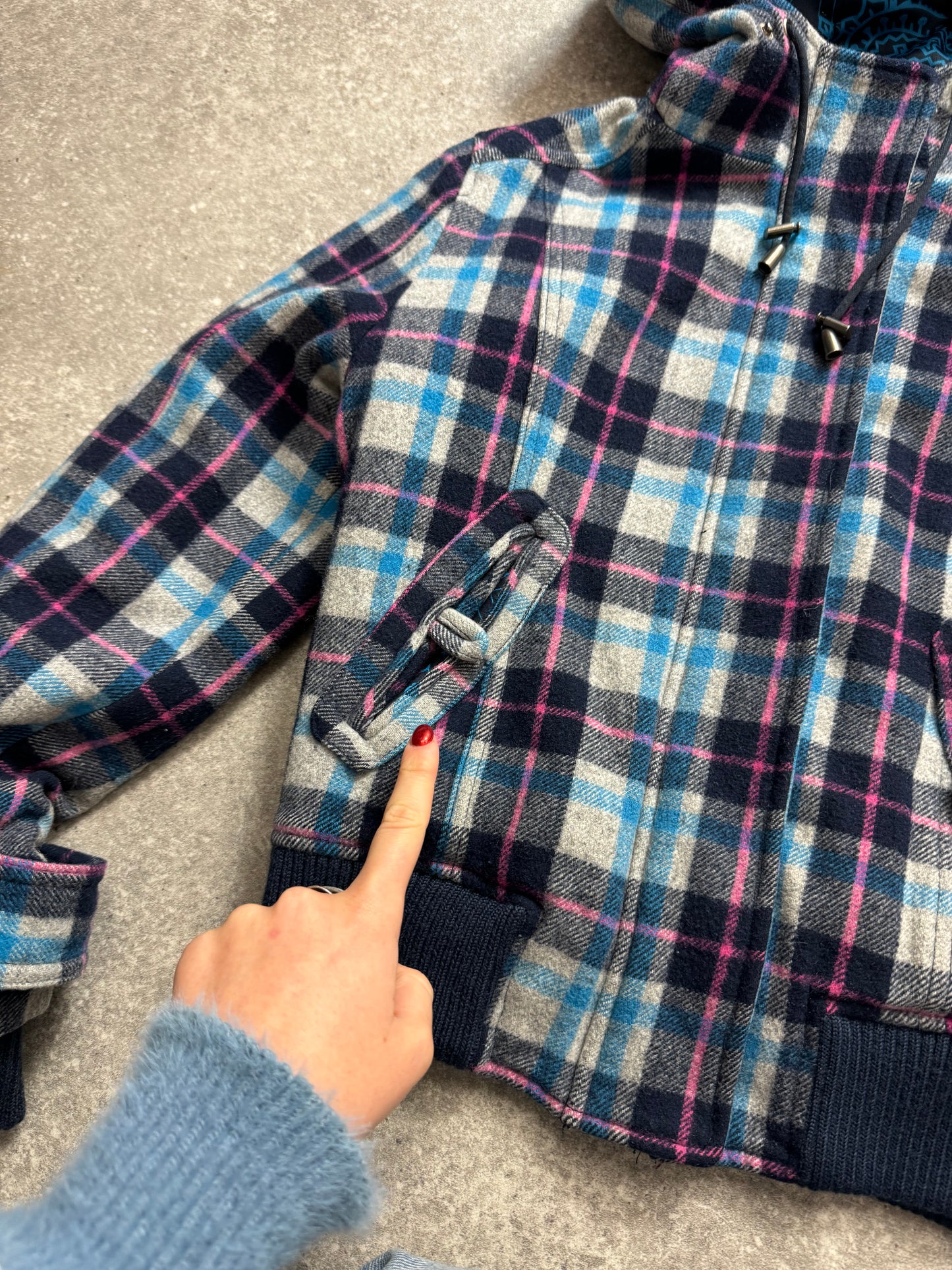 Diesel Tartan Wool Jacket