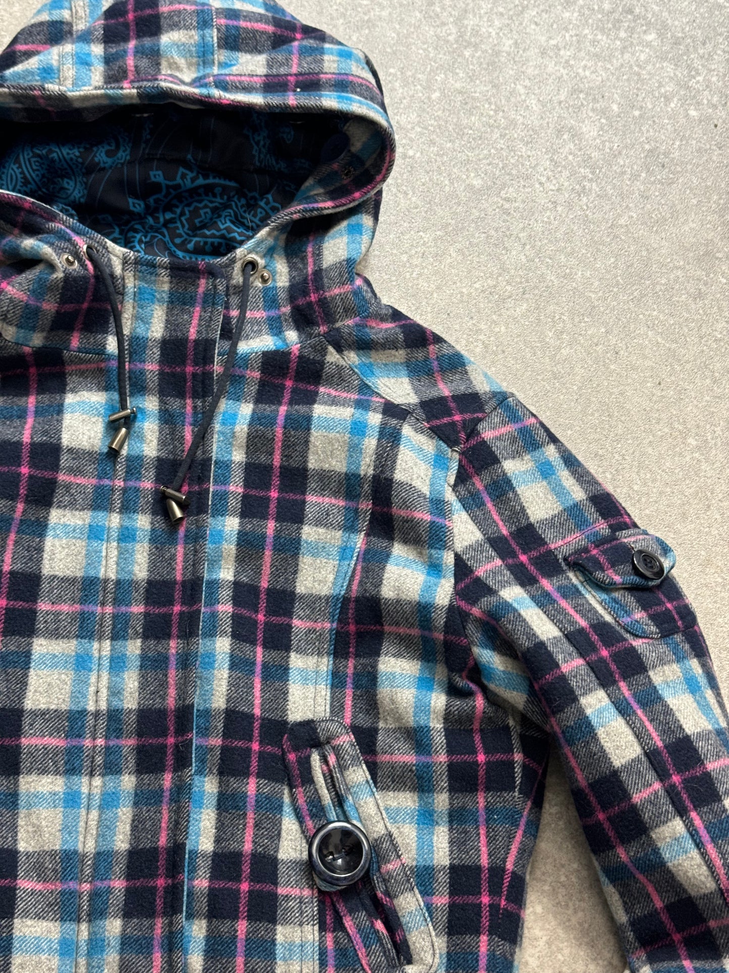 Diesel Tartan Wool Jacket