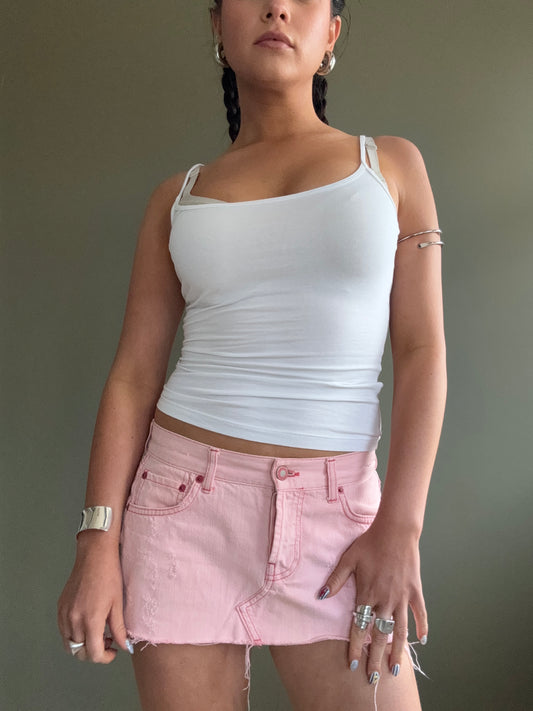 Pink Mini Skirt (UK10)