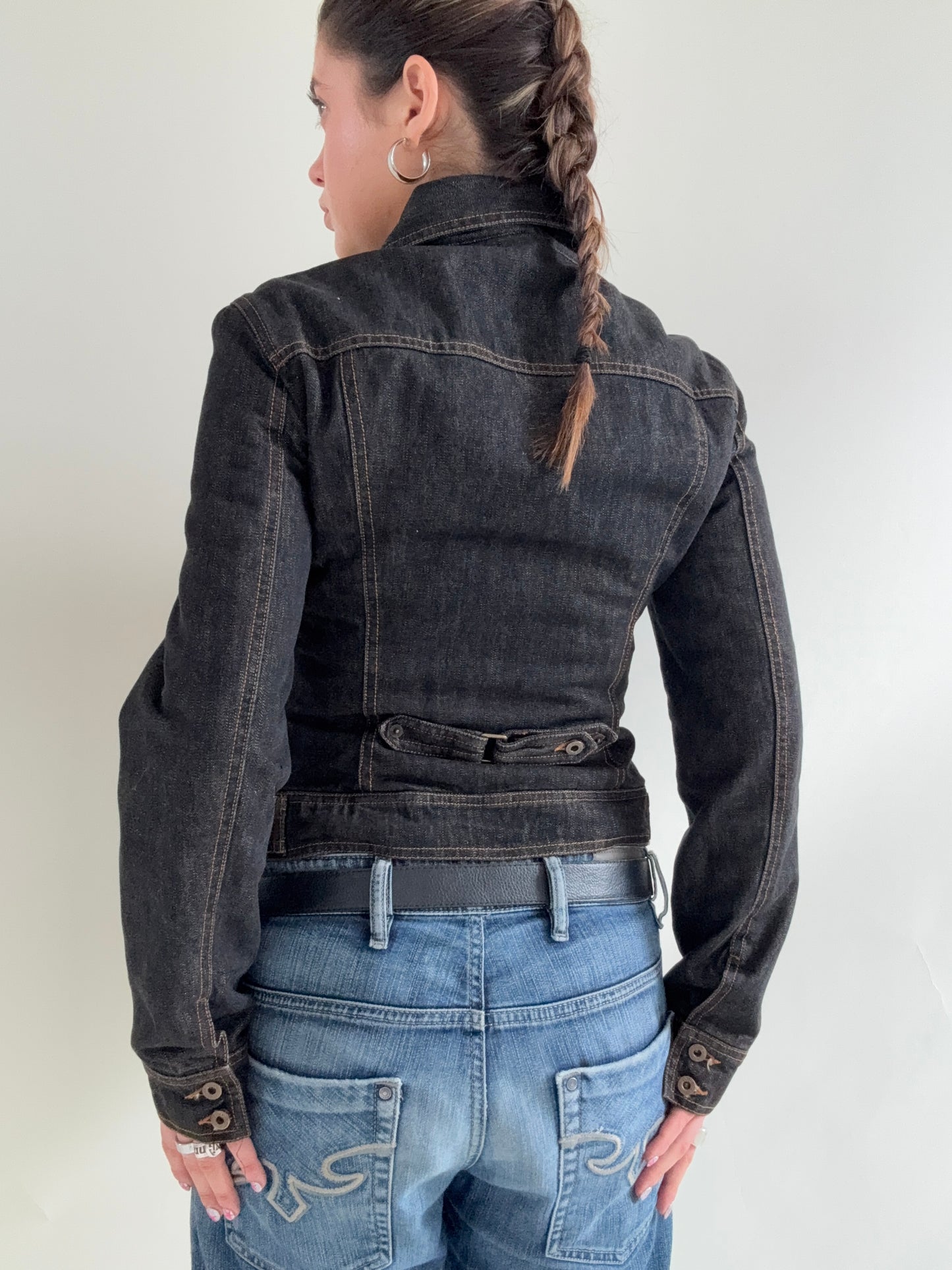 Dolce & Gabbana Vintage Fitted Denim Jacket (XS)