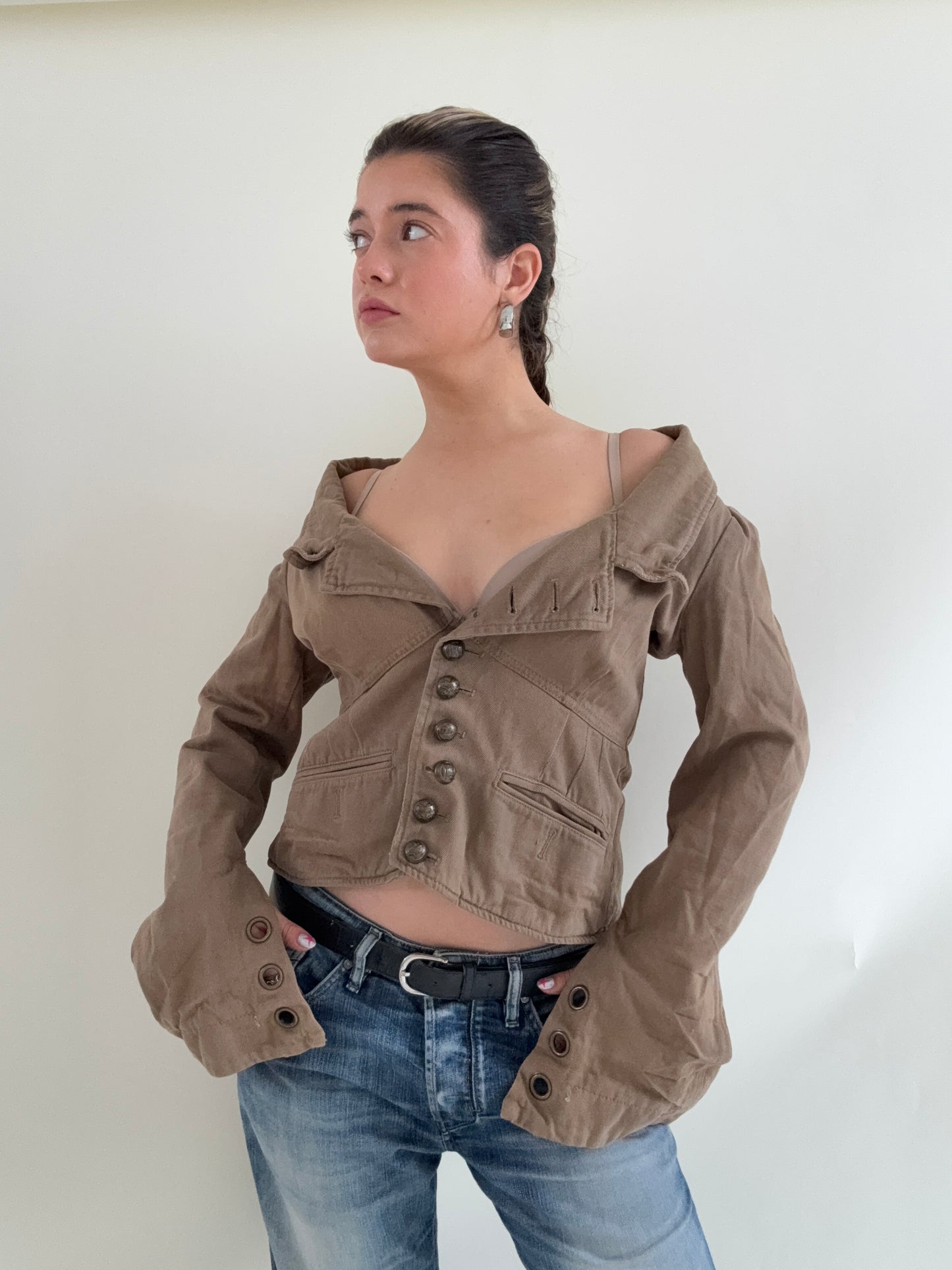 Diesel Fitted Military Jacket (L)