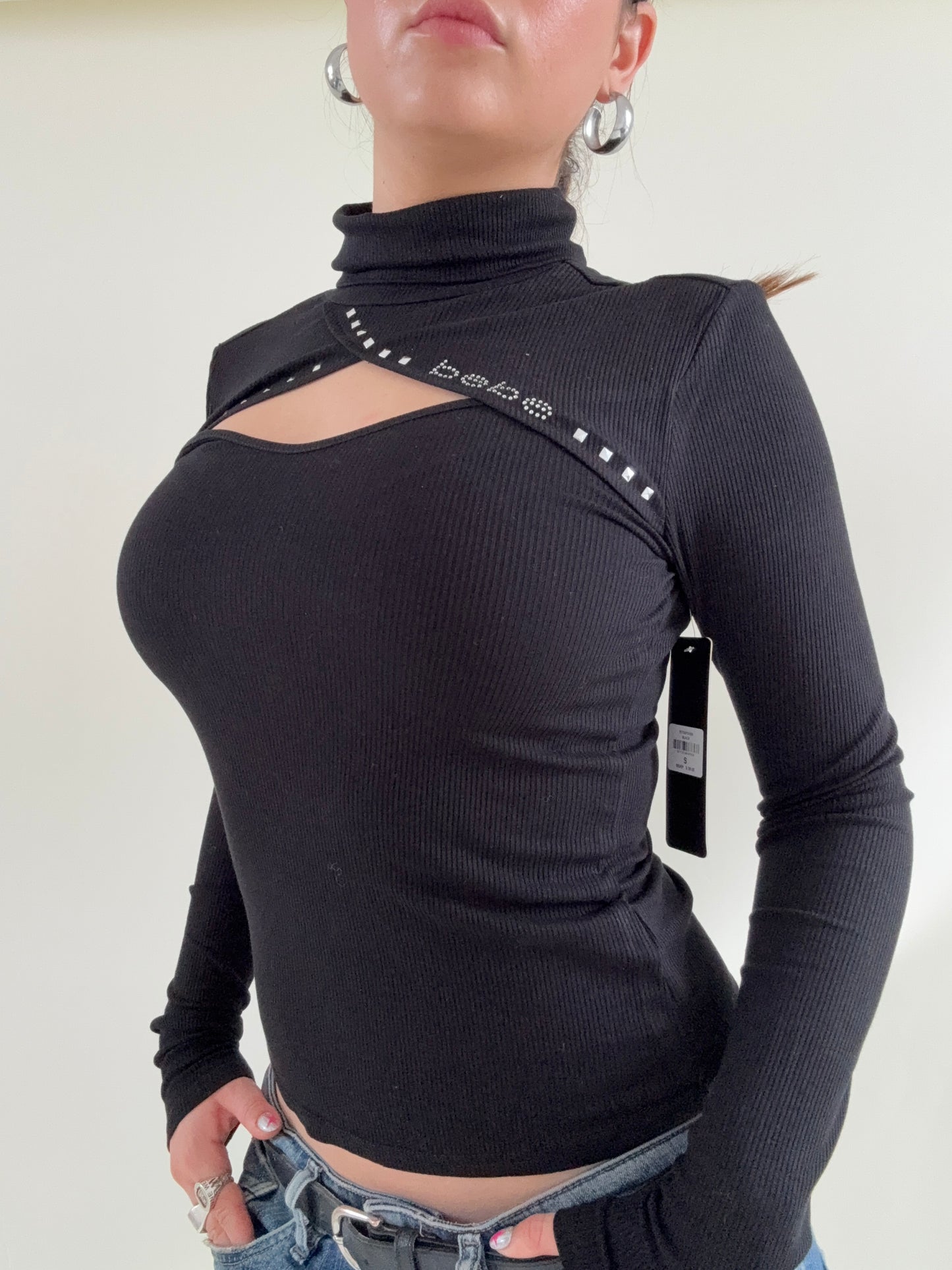 Bebe Longsleeve Top (S)