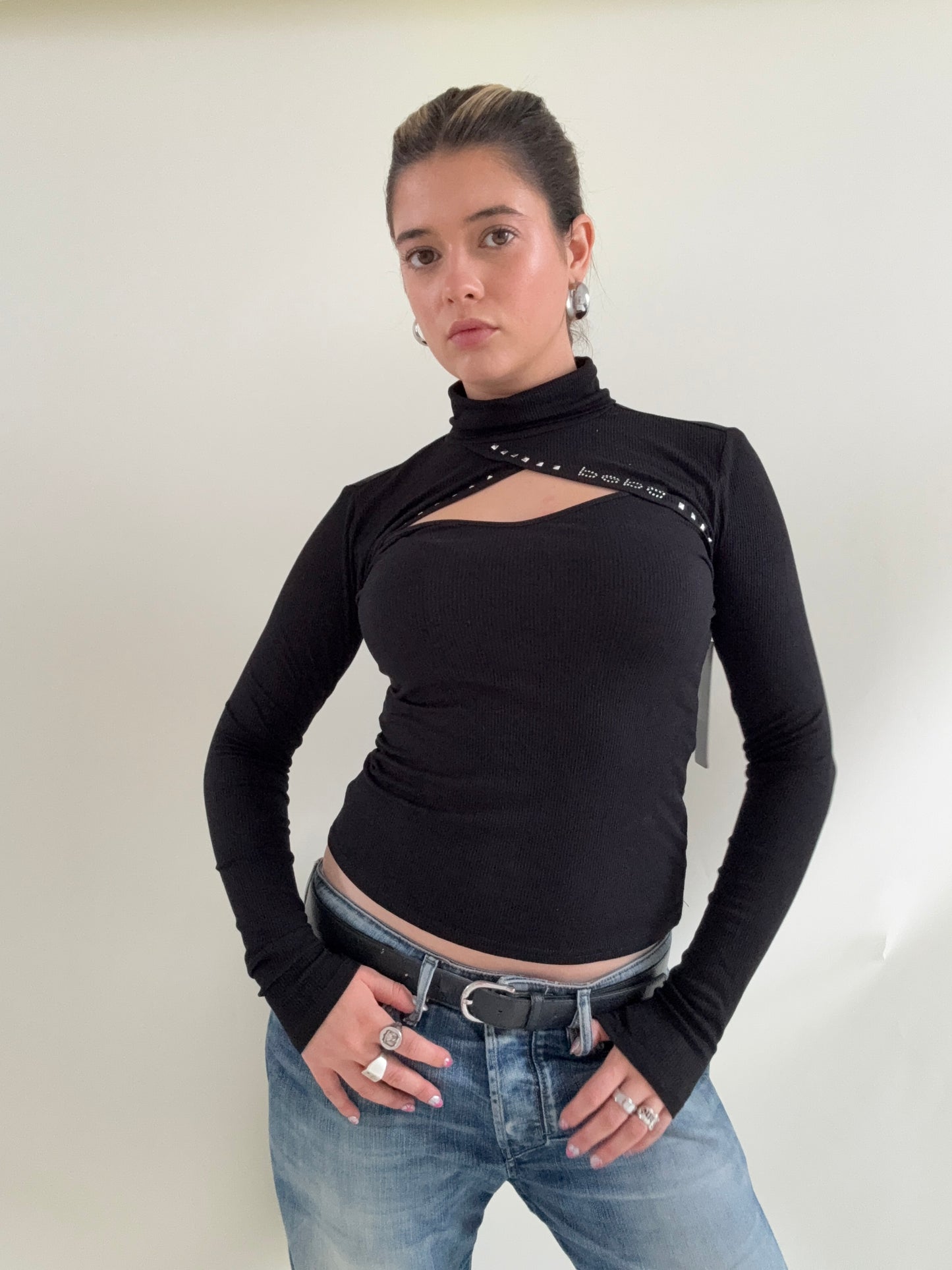 Bebe Longsleeve Top (S)