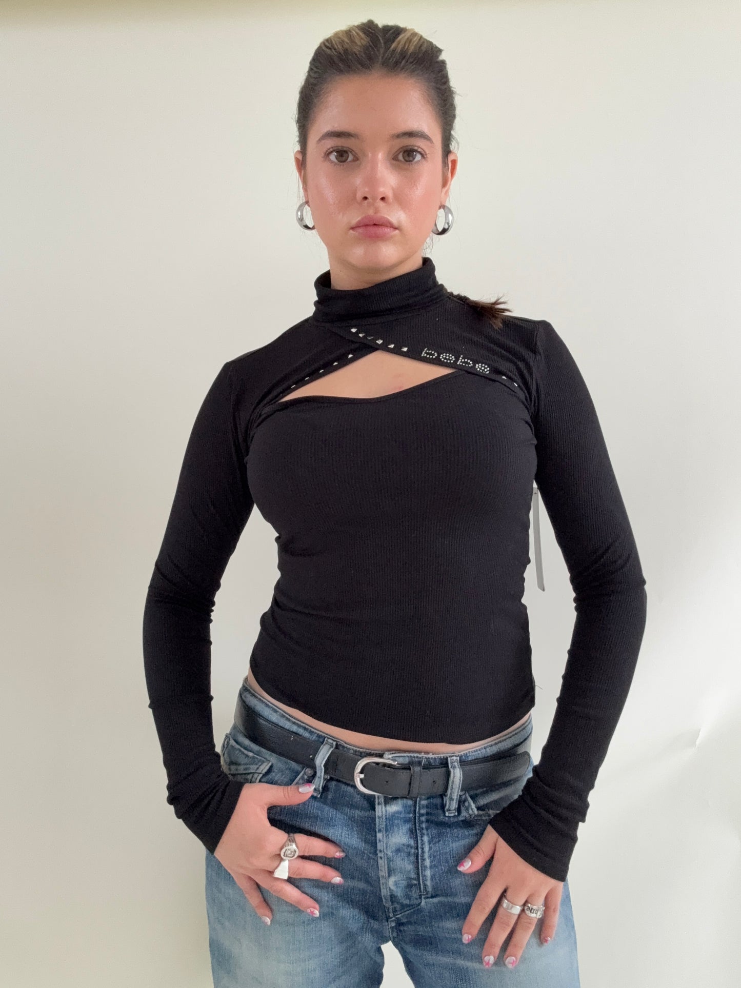 Bebe Longsleeve Top (S)