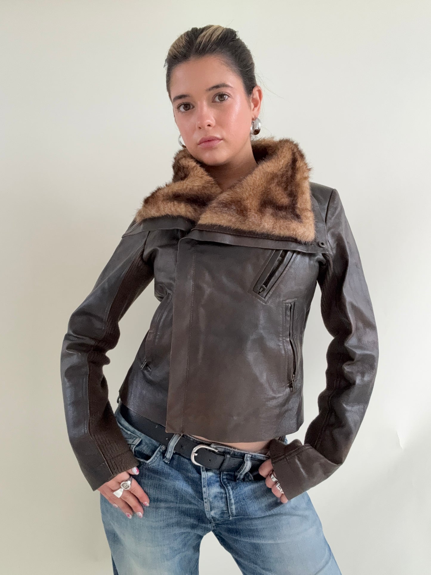 Morgan De Toi Leather Jacket (M)