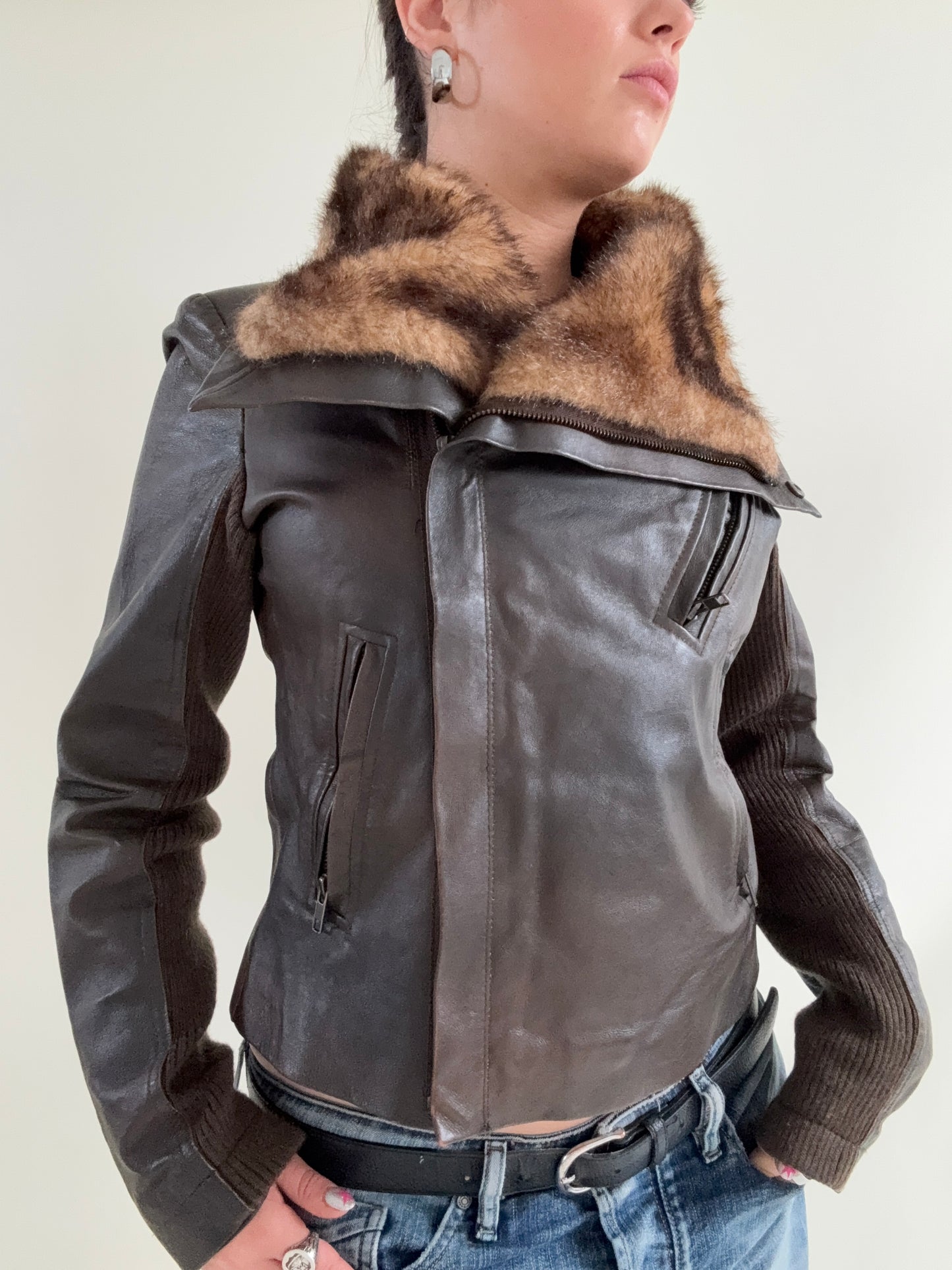 Morgan De Toi Leather Jacket (M)
