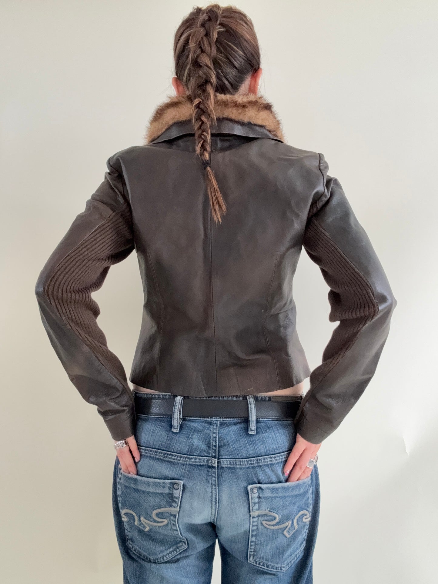 Morgan De Toi Leather Jacket (M)