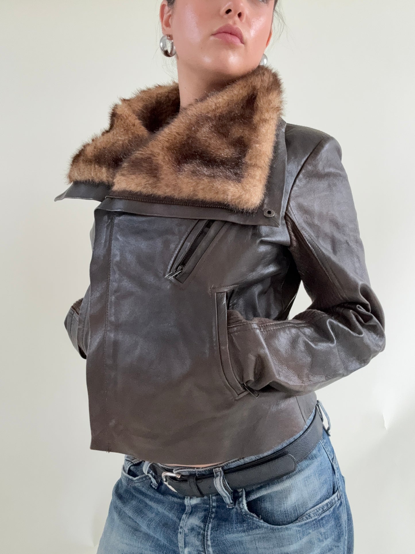 Morgan De Toi Leather Jacket (M)