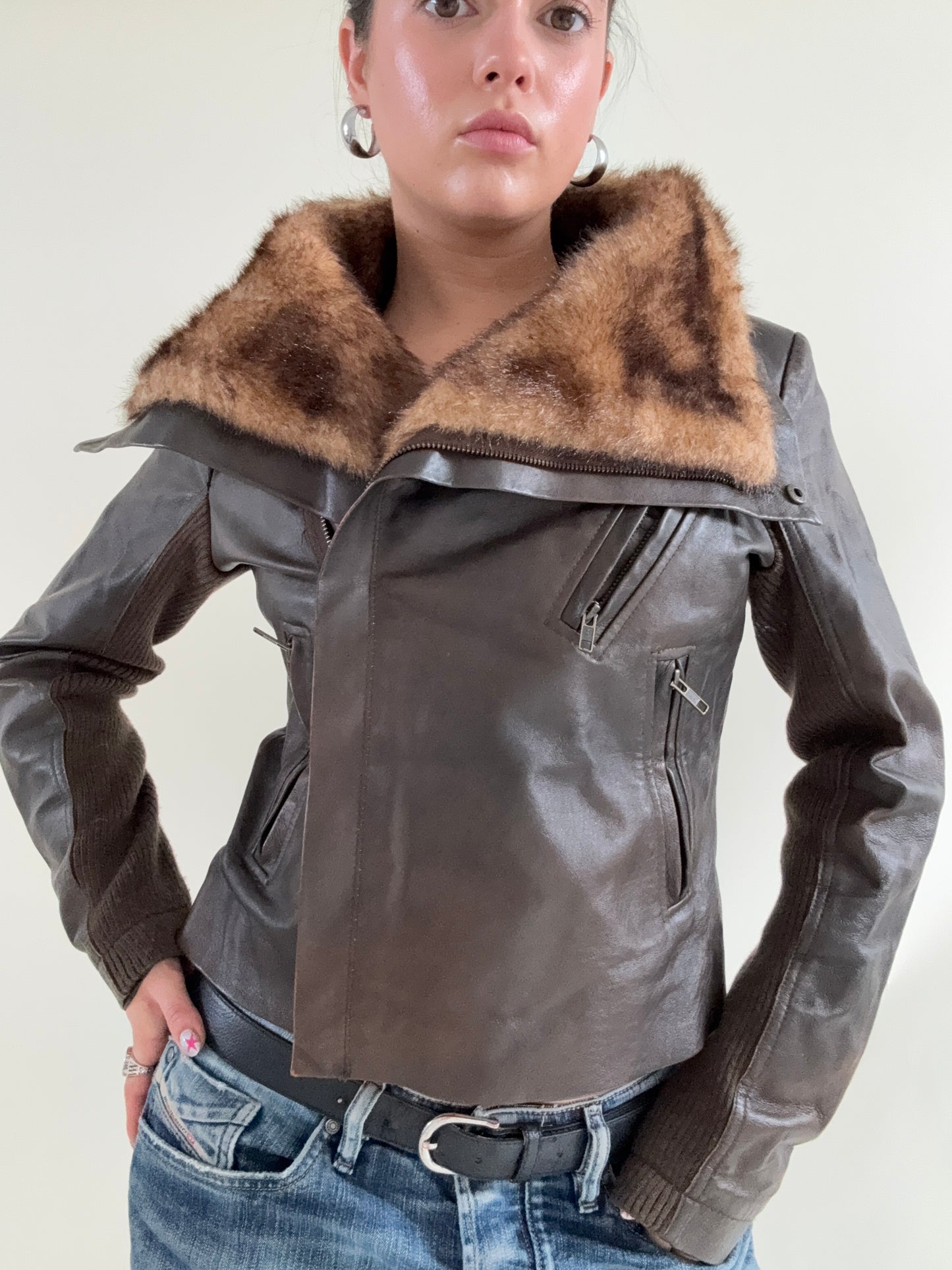 Morgan De Toi Leather Jacket (M)