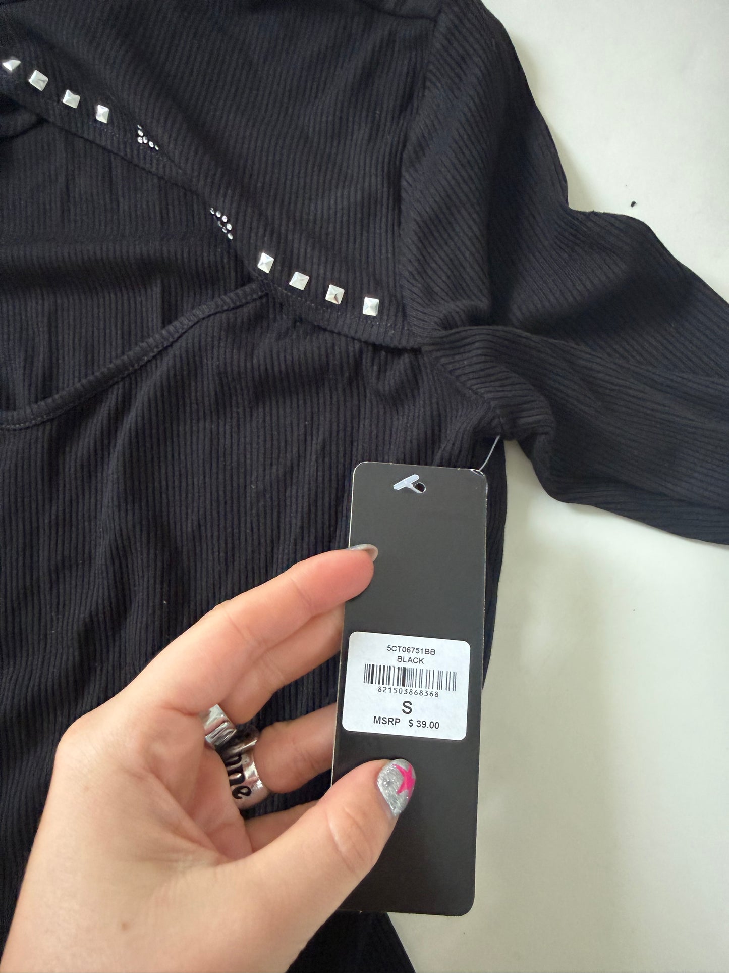 Bebe Longsleeve Top (S)