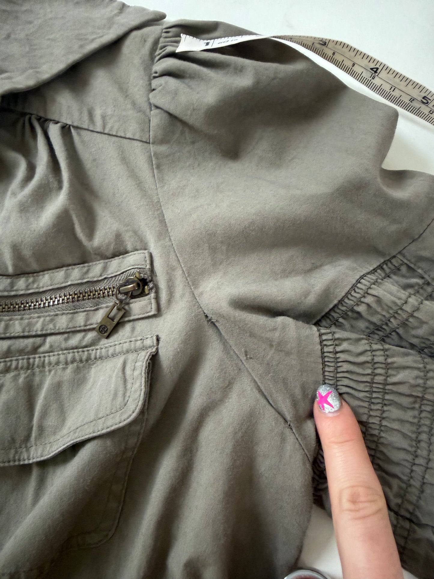 Bebe Zip Shirt (M)