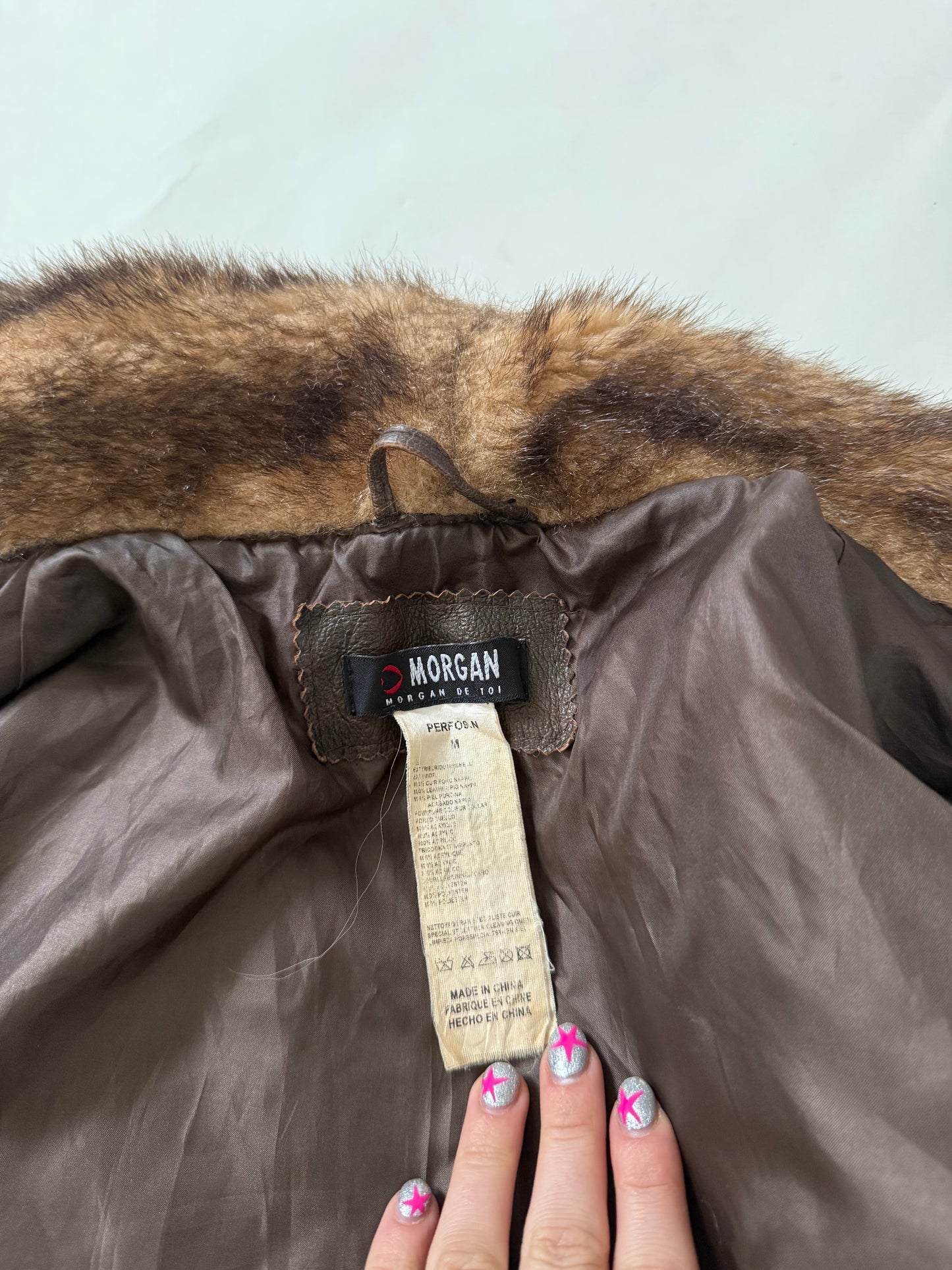 Morgan De Toi Leather Jacket (M)