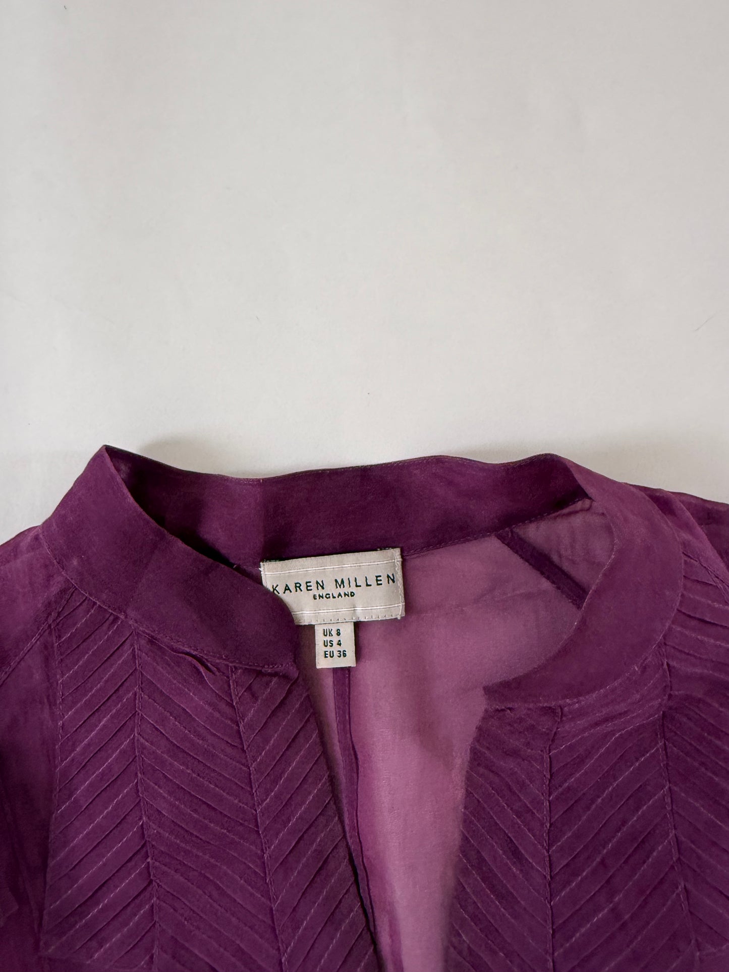 Karen Millen Silk Cami and Blouse (UK8)