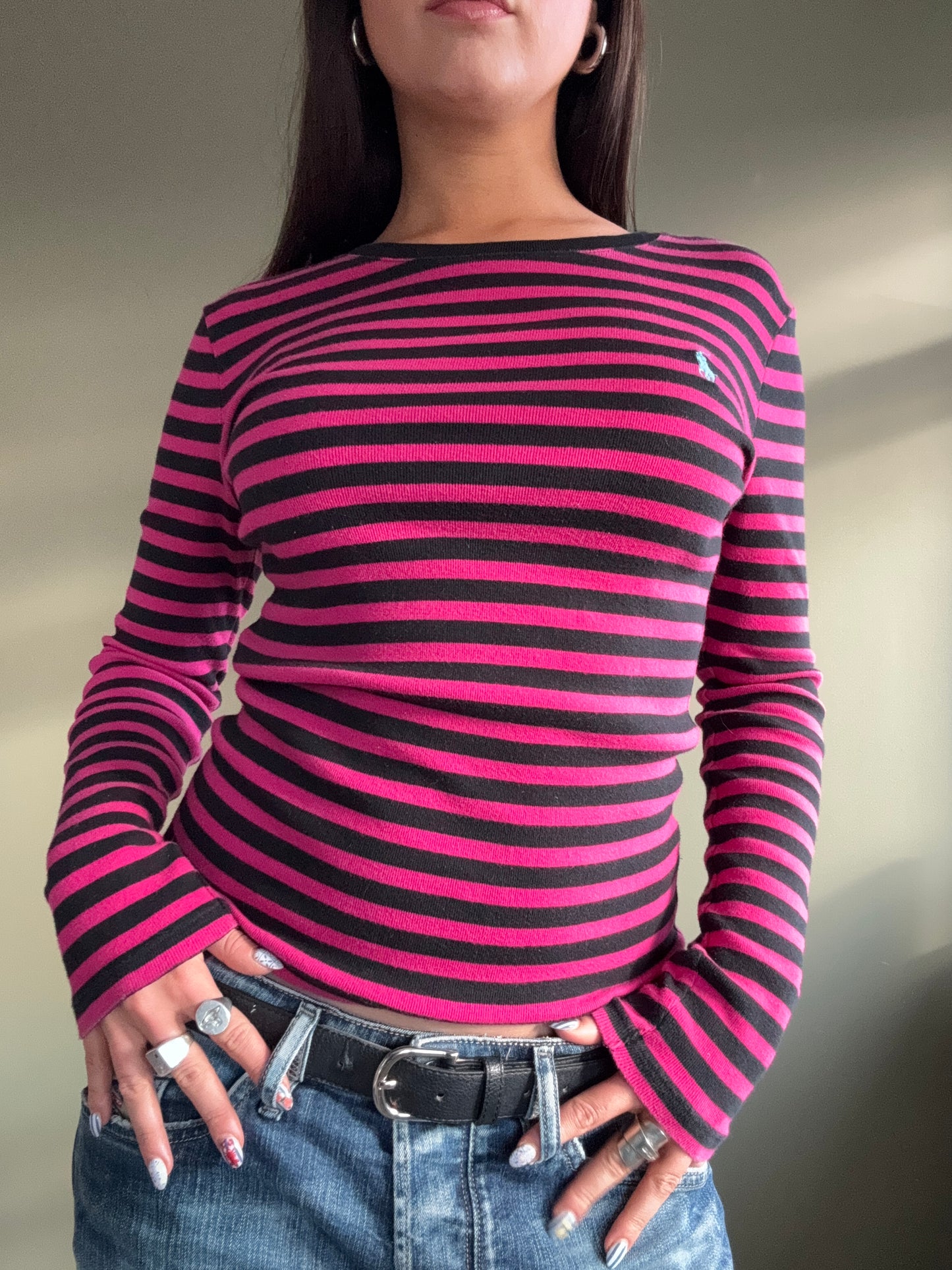 Ralph Lauren Striped Longsleeve (S)